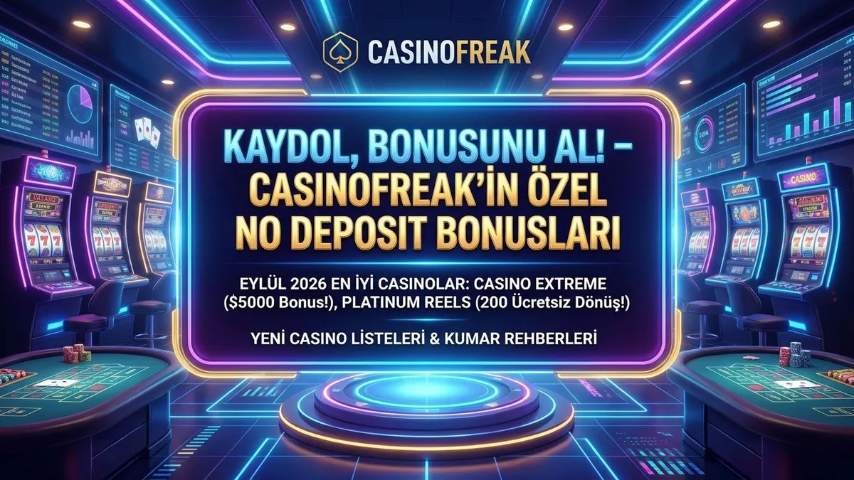 Bonusla kayıt ol